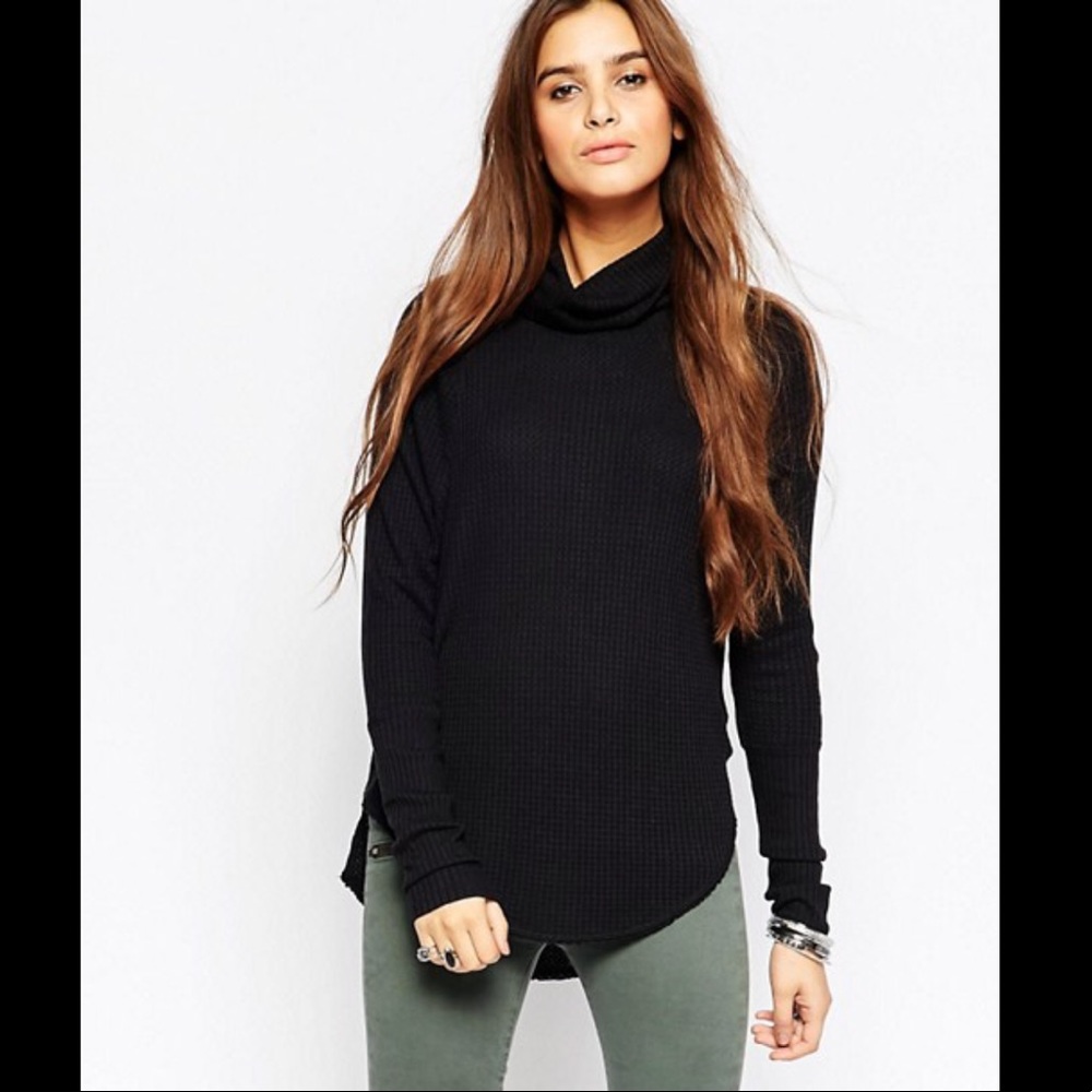 Free People Kristina Thermal Long Sleeve Size XS - Picture 3 of 8